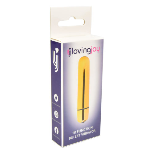 Loving Joy 10 Function Gold Bullet Vibrator - Image 7